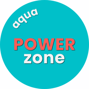 Entspannendes Wassergymnastik-Training im Aqua Fit Power Zone Kurs, verbessert Fitness, Mobilität und Ausdauer im Wasser. Ideal für alle Altersklassen und Fitnesslevels.