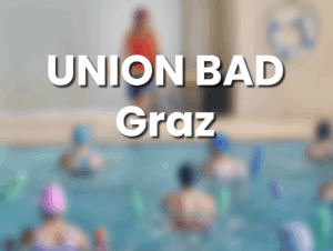 Entspannung im Wasser beim Aqua-Fitness Kurs im Union Bad Graz.